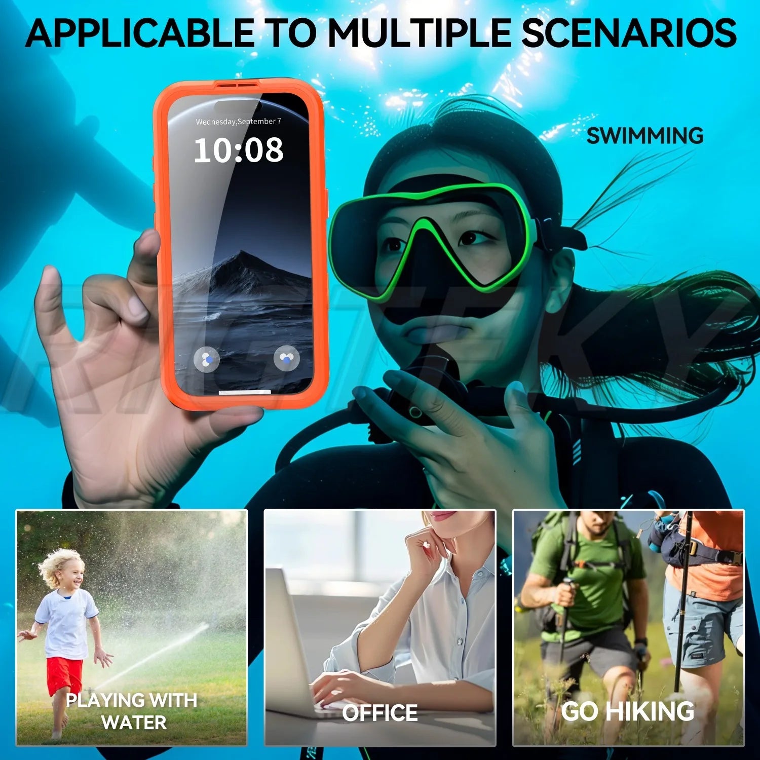 Waterproof Case voor iPhone