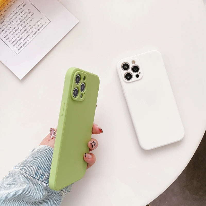 Camera Protection Phone Case voor iPhone