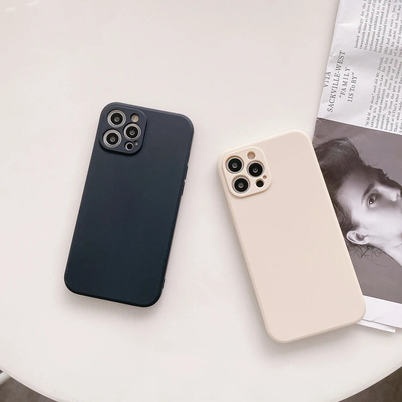 Camera Protection Phone Case voor iPhone