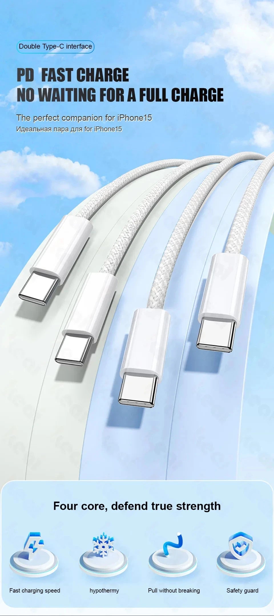 USB-C 60W fastcharger