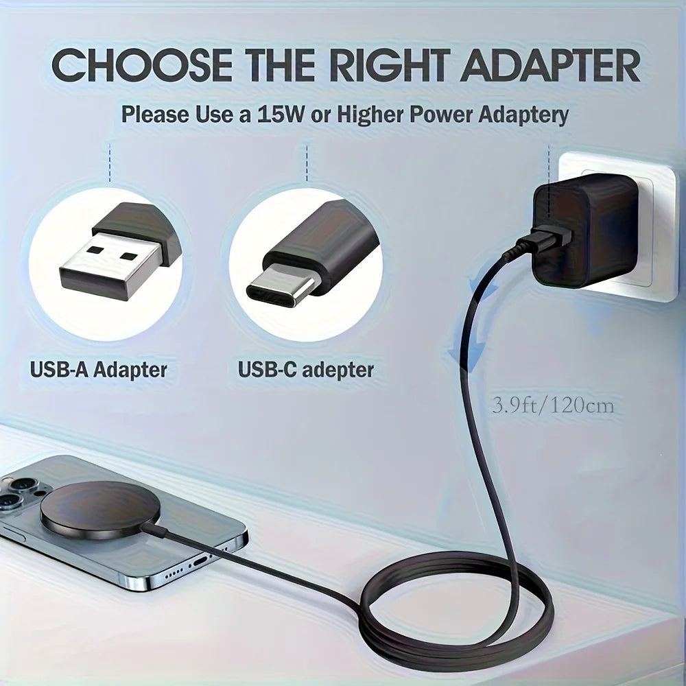 Kabelloses Ladegerät mit USB-A/USB-C und MagSafe