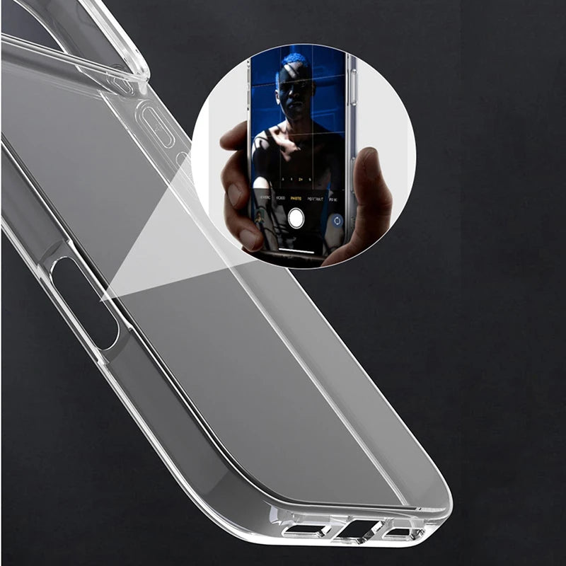 Transparente Soft-Silikonhülle für das iPhone