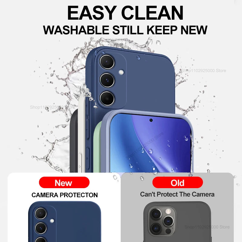 Weiche Silikonhülle für Samsung
