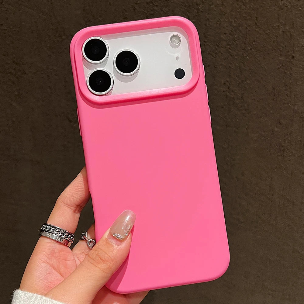 Candy kleur silicone case voor iPhone