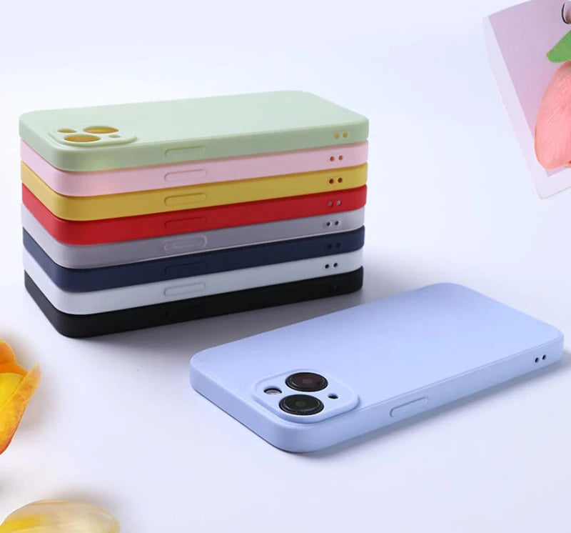 Handyhülle aus Flüssigsilikon für das iPhone