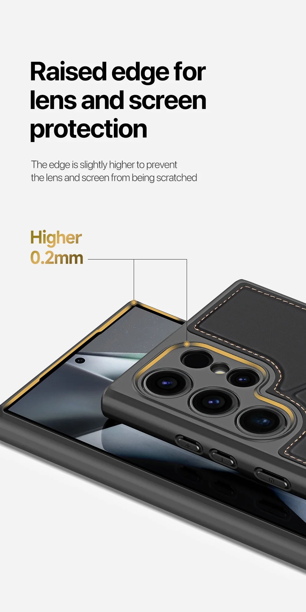 Magnethülle für das Samsung Galaxy S24 mit Ständer/Geldbörse