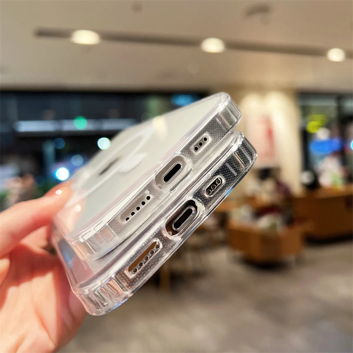 Transparent Magsafe Case voor iPhone