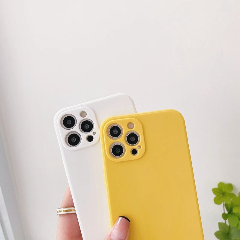 Camera Protection Phone Case voor iPhone