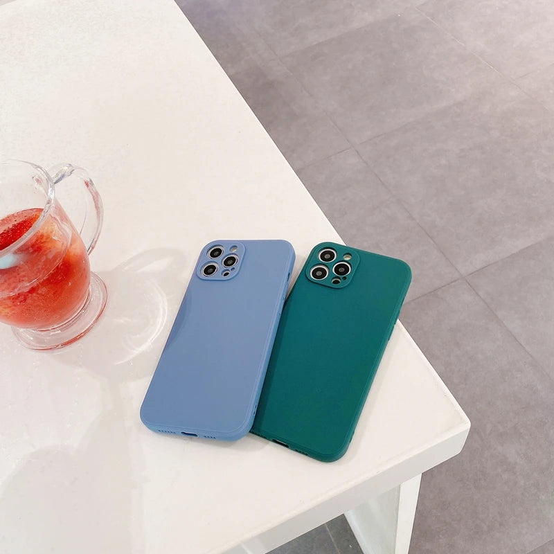 Camera Protection Phone Case voor iPhone