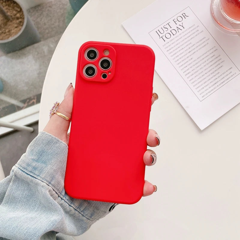 Camera Protection Phone Case voor iPhone