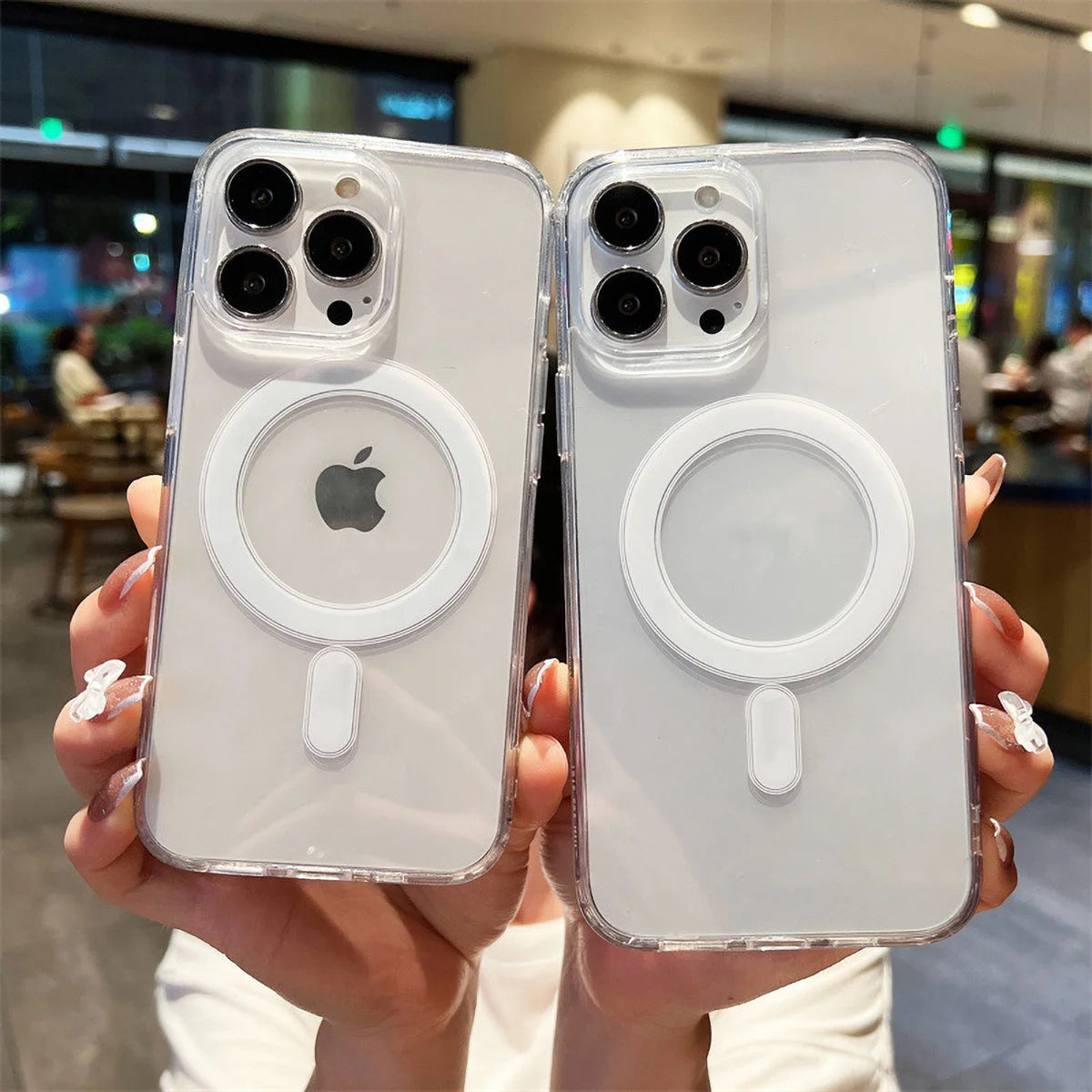 Transparent Magsafe Case voor iPhone