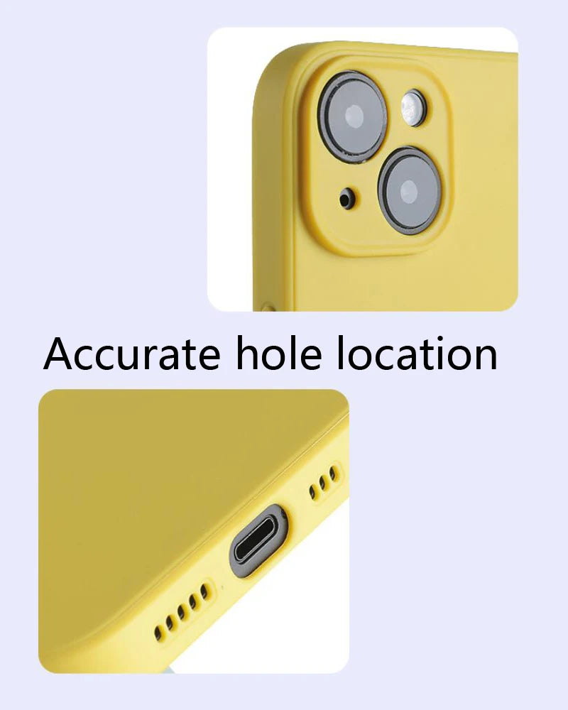 Handyhülle aus Flüssigsilikon für das iPhone
