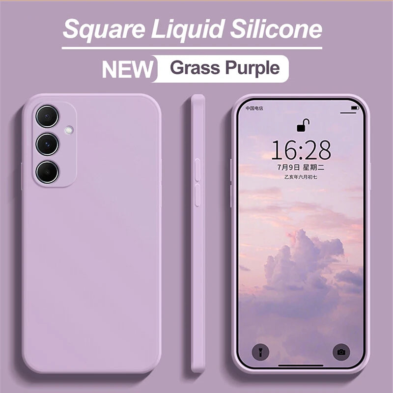 Soft Liquid Silicone case voor Samsung