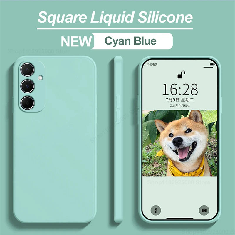 Soft Liquid Silicone case voor Samsung