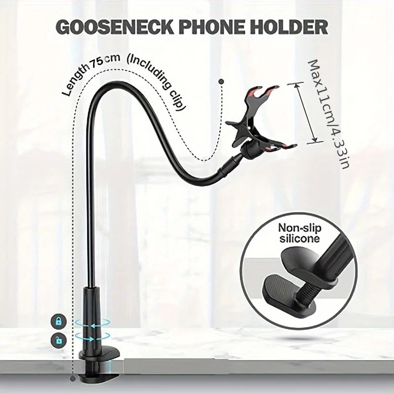 Support de téléphone avec bras pour table