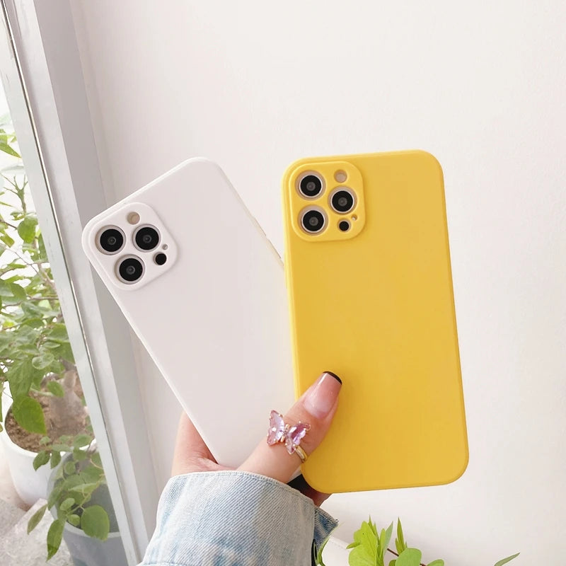 Camera Protection Phone Case voor iPhone