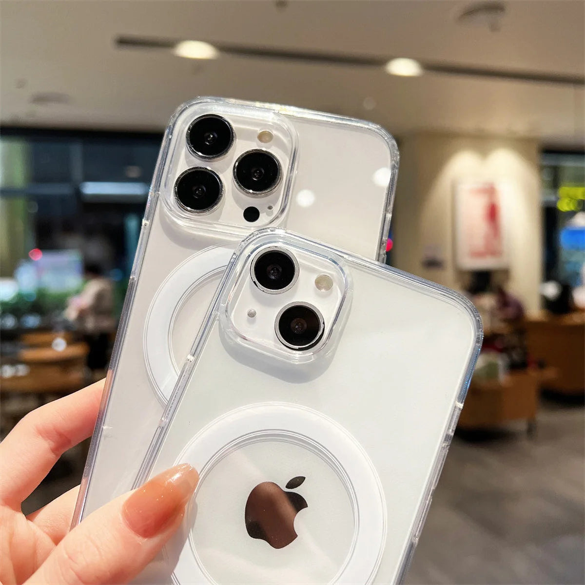 Transparent Magsafe Case voor iPhone