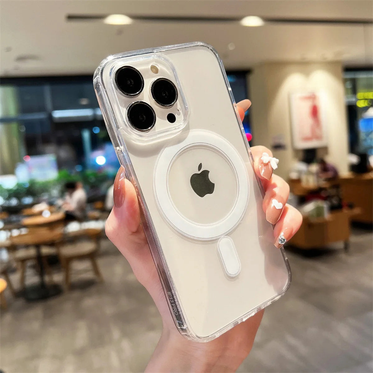 Transparent Magsafe Case voor iPhone