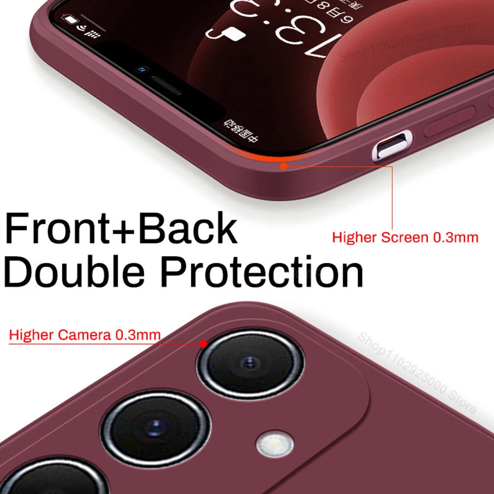 Weiche Silikonhülle für Samsung